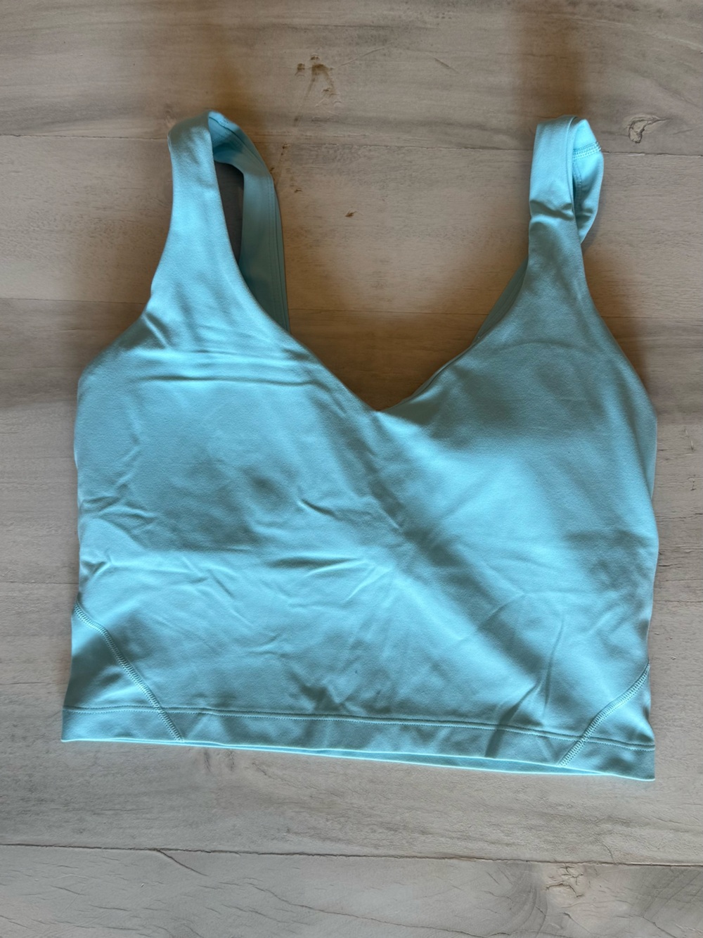 lululemon athletica align tank Light Blue Sports Bra